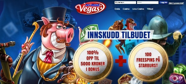 Norge Vegas free spins